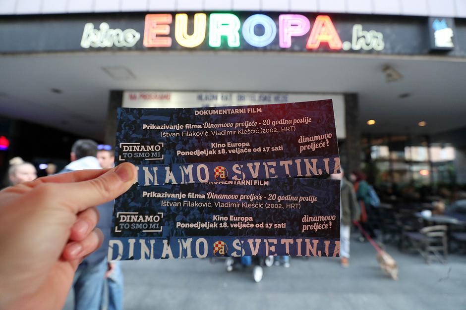 Zagreb: U kinu Europa prikazan film "Dinamovo proljeÄe - 20 godina poslije" | Autor: Goran Stanzl/PIXSELL