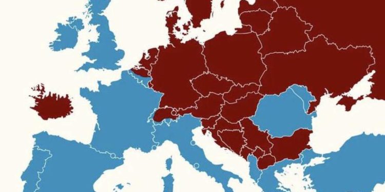 Karta podijelila Europu, Hrvati reagirali: ‘Trebalo je drugačije!’