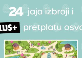 Zabavni nagradni natječaj – Jaja izbroji i PLUS+ pretplatu osvoji!