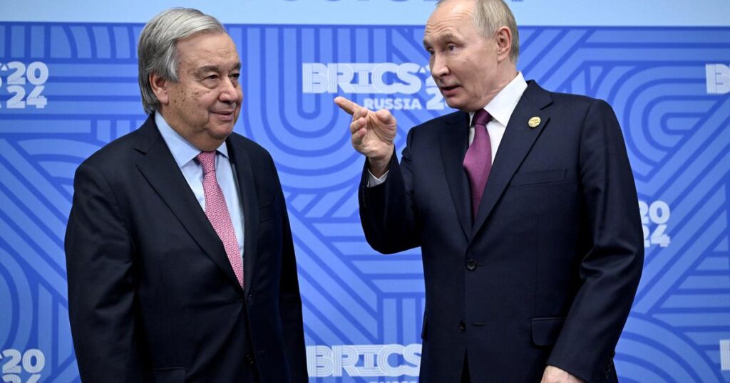 Putin predložio da UN upravlja Ukrajinom dok se ne održe novi izbori. Guterres odbio.