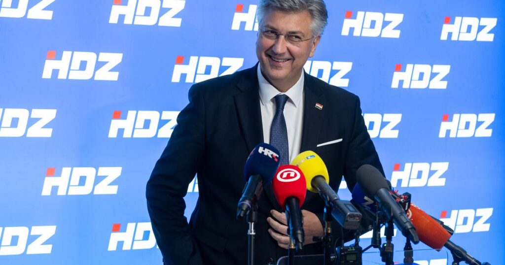 HDZ slavi nakon lokalnih izbora, Plenković poručio: ‘Tri prema jedan za nas’ HDZ slavi nakon lokalnih izbora, Plenković poručio: ‘Tri prema jedan za nas’