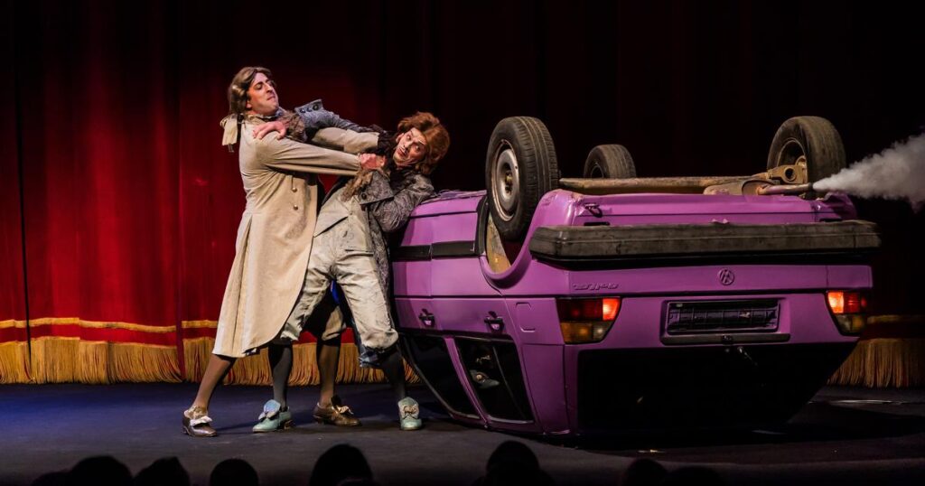 Moliereov ‘Mizantrop’ je ‘ozbiljna komedija’ koja propituje istinu i društvene maske, kaže redatelj Miloš Lolić Moliereov ‘Mizantrop’ je ‘ozbiljna komedija’ koja propituje istinu i društvene maske, kaže redatelj Miloš Lolić