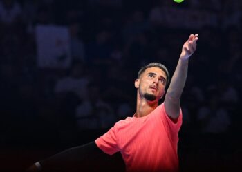 Dino Prižmić došao do prve pobjede na završnom turniru mladih tenisača, ostao u igri za polufinale