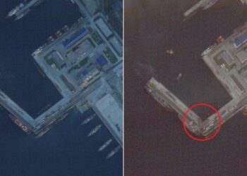 FOTO Pojavile se satelitske snimke prije i poslije: Ovako izgleda luka gdje je napadnuta ruska podmornica