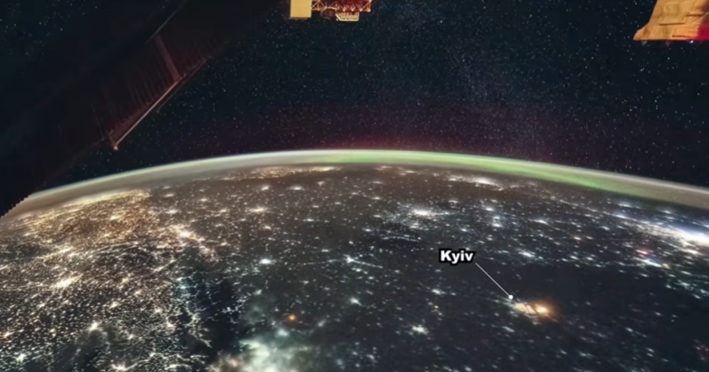 VIDEO Ruski napad na Kijev uhvaćen kamerama Međunarodne svemirske postaje