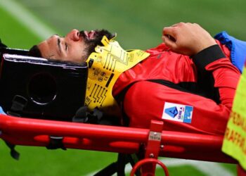 Modrićev suigrač sa slomljenom čeljusti iznesen s utakmice: Sad je objavio kako mu izgleda lice